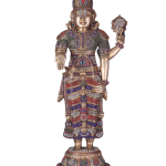 Jeweled Pure Brass Tirupati Balaji Idol 33 Inch - Majestic Temple Deity | Jaipurio